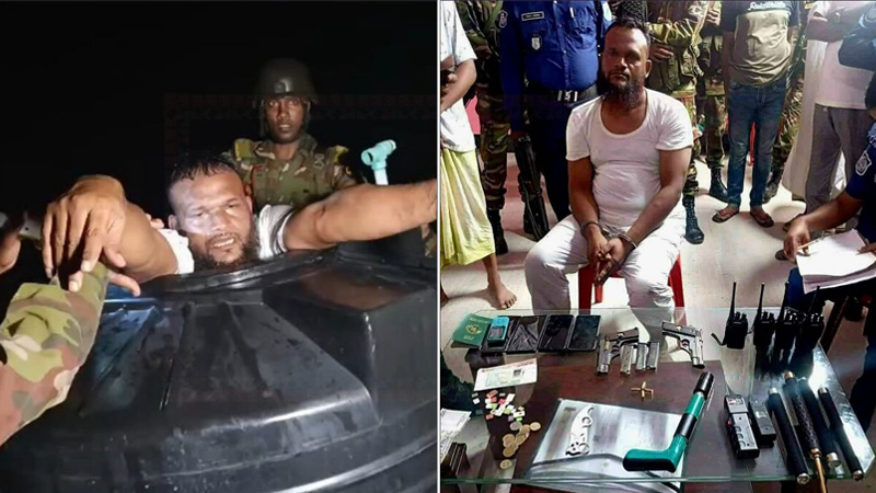 অস্ত্রসহ আটক স্বতন্ত্র প্রার্থী হওয়ার ঘোষণা দেওয়া এনামুল মোল্লাহ