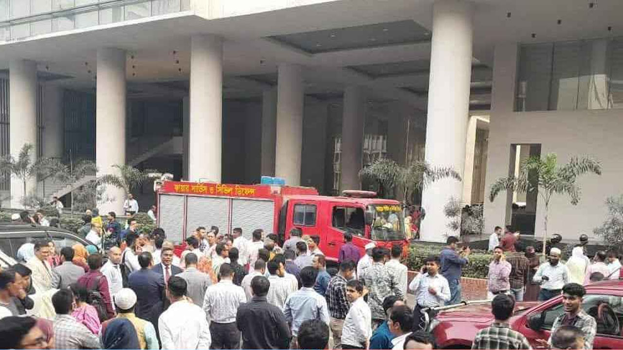 সচিবালয়ের আগুন নিয়ন্ত্রণে